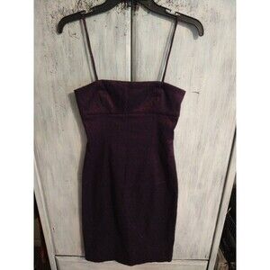 Guess Sleeveless  Sleeveless Dress Size 7 Y2K Gothcore Purple Vintage